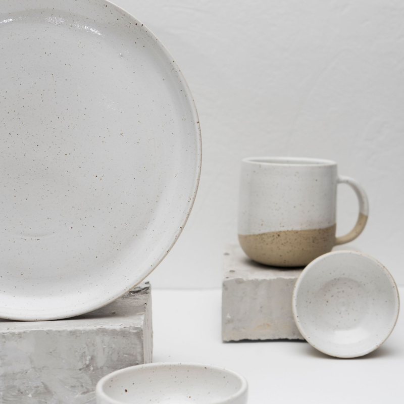 Ceramic Dinner Set, 18 Pieces