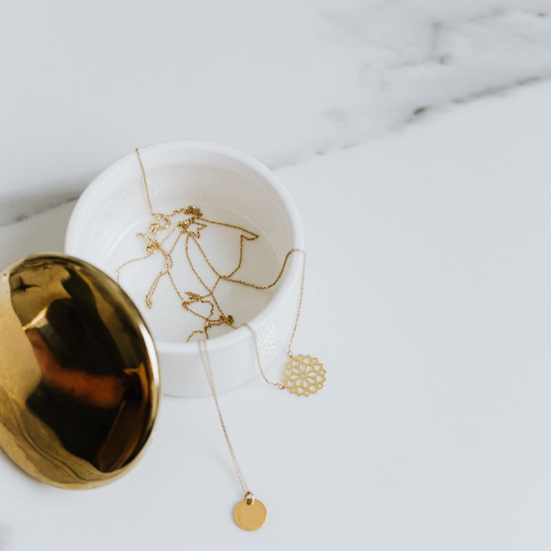 Gold-plated Pendant Necklace