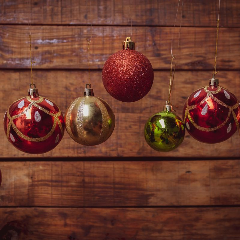 Christmas Tree Ornaments, Set of 12